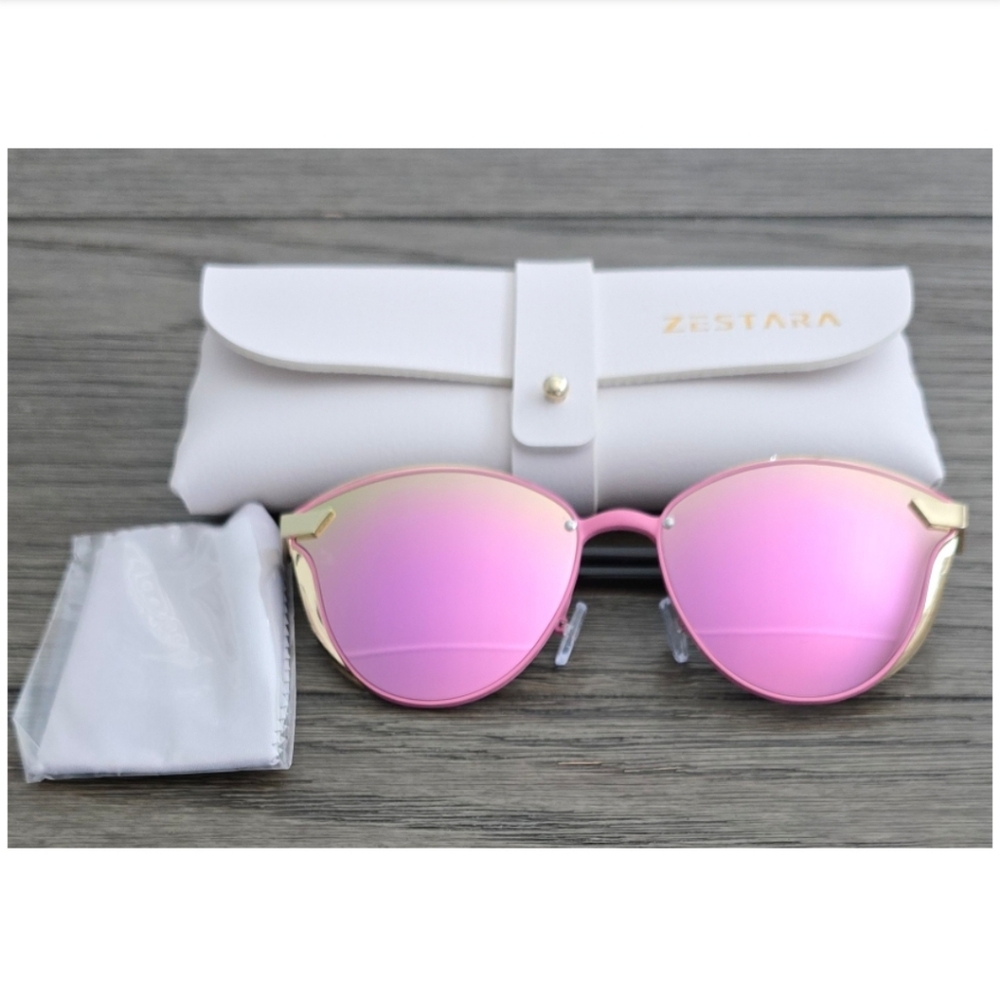 Cat Eye Mirror Fashion Glasses, Chic Elegant Retro Minimalist - Picture 7 of 13